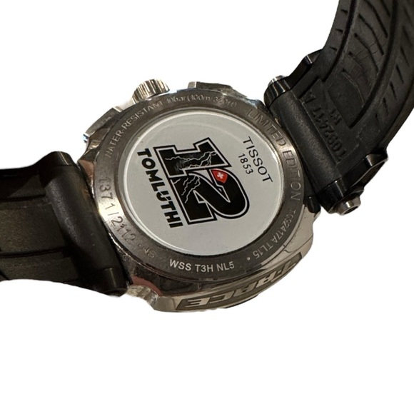 Tissot T-Race Thomas Luthi Limited Edition Chronograph Men’s Watch Black/Yellow - Picture 11 of 13